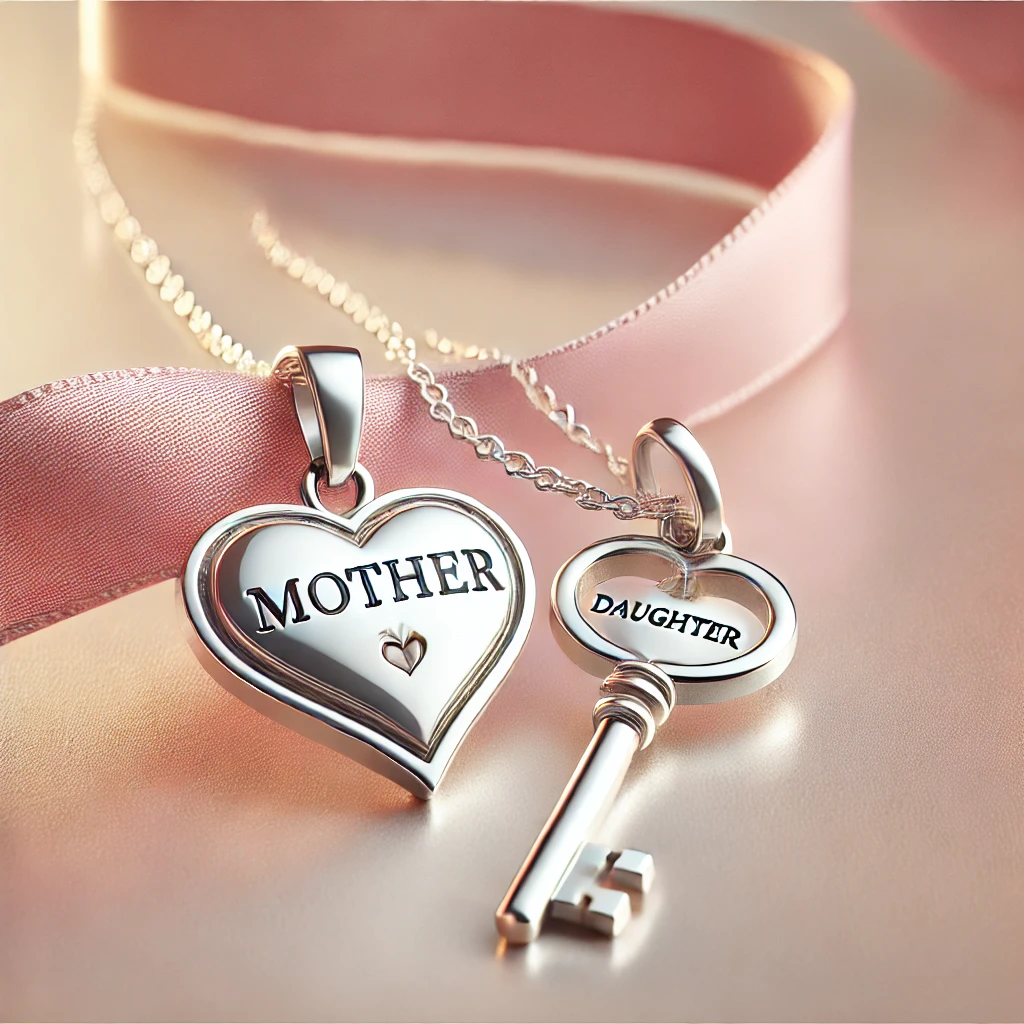 mother daughter necklace